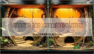 burrows and thermoregulation