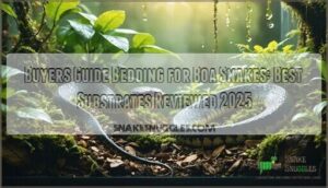 buyers guide bedding for boa snakes