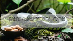 calcium and phosphorus balance
