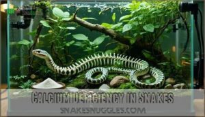 calcium deficiency in snakes