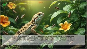 calcium-to-phosphorus ratio