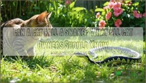 can a cat kill a snake all cats always