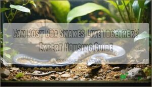 can rosy boa snakes live together in one cage
