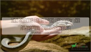 can snakes bond with humans the objective truth