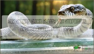 can snakes climb glass the surprising answer