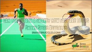 can you outrun a snake how fast are you