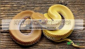 caramel and butter morphs