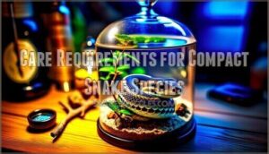 care requirements for compact snake species