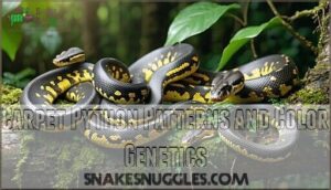 carpet python patterns and color genetics