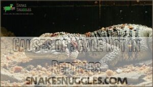 causes of scale rot in reptiles