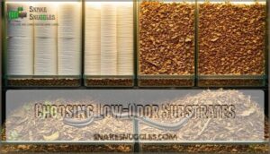 choosing low-odor substrates