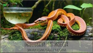 choosing pet snake