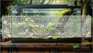 choosing the right enclosure size and type