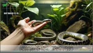 choosing the right prey