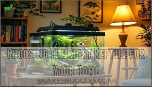 choosing the right reptile for your home