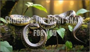 choosing the right snake for you