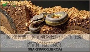 choosing the right substrate for your ball python enclosure