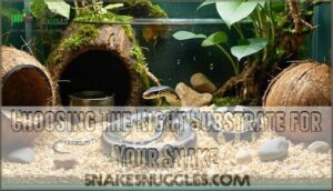 choosing the right substrate for your snake