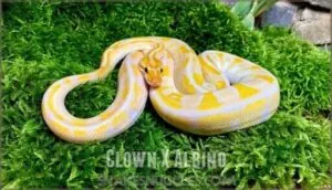 clown x albino clown x albino