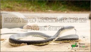 coastal taipan: lightning reflexes and precision strikes