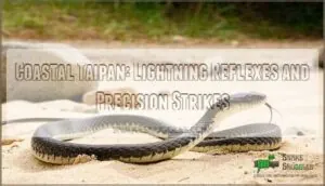 coastal taipan: lightning reflexes and precision strikes coastal taipan: lightning reflexes and precision strikes