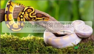 color changes with age