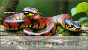 coloration and banding patterns