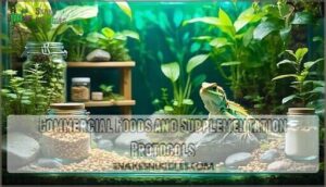 commercial foods and supplementation protocols