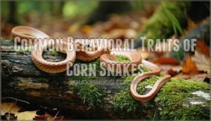 common behavioral traits of corn snakes
