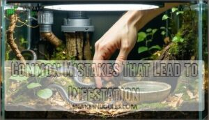 common mistakes that lead to infestation