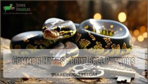 common myths about ball pythons