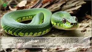 common snake skin problems