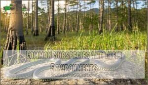 common subspecies and their environments