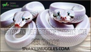common variations within the bel morph