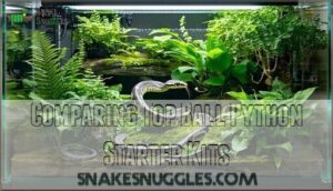 comparing top ball python starter kits