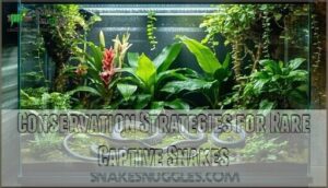 conservation strategies for rare captive snakes