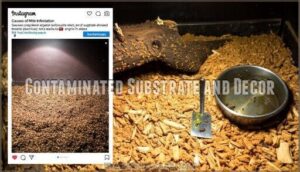 contaminated substrate and decor