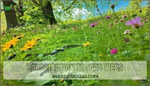 contribution to food webs