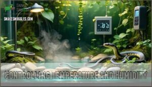 controlling temperature and humidity