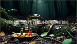 coral snake venom composition