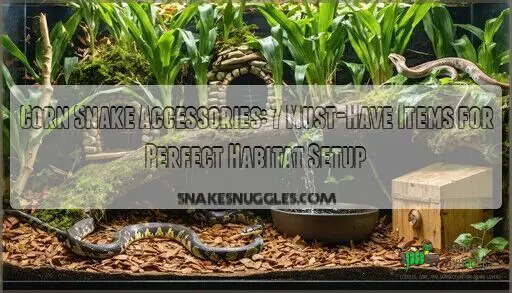 Corn Snake Accessories: 7 Must-Have Items for Perfect Habitat Setup