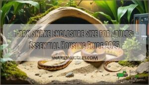 corn snake enclosure size for adults