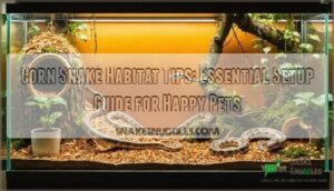 corn snake habitat tips