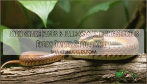 corn snake interesting facts care
