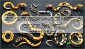 corn snake morphs