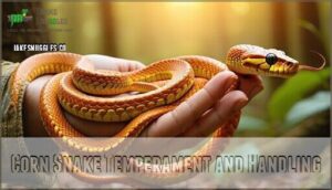 corn snake temperament and handling