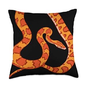 Corn Snake Throw Pillow B08XY6XWRL