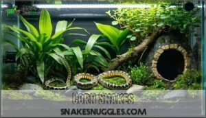 corn snakes