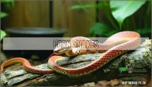 corn snakes corn snakes