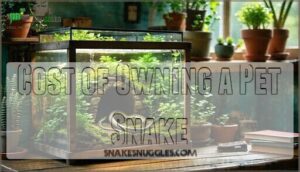 cost of owning a pet snake